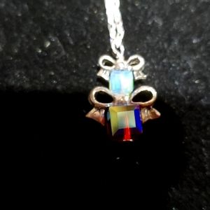 Handmade Swarovski Crystal Present Necklace